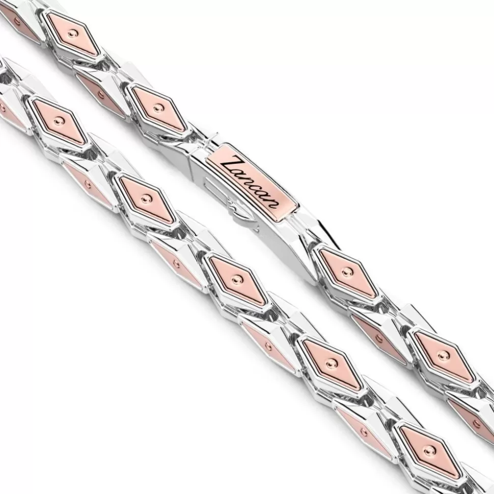 Zancan 18K Rose Gold And Silver Necklace.^Zancan Gioielli Cheap