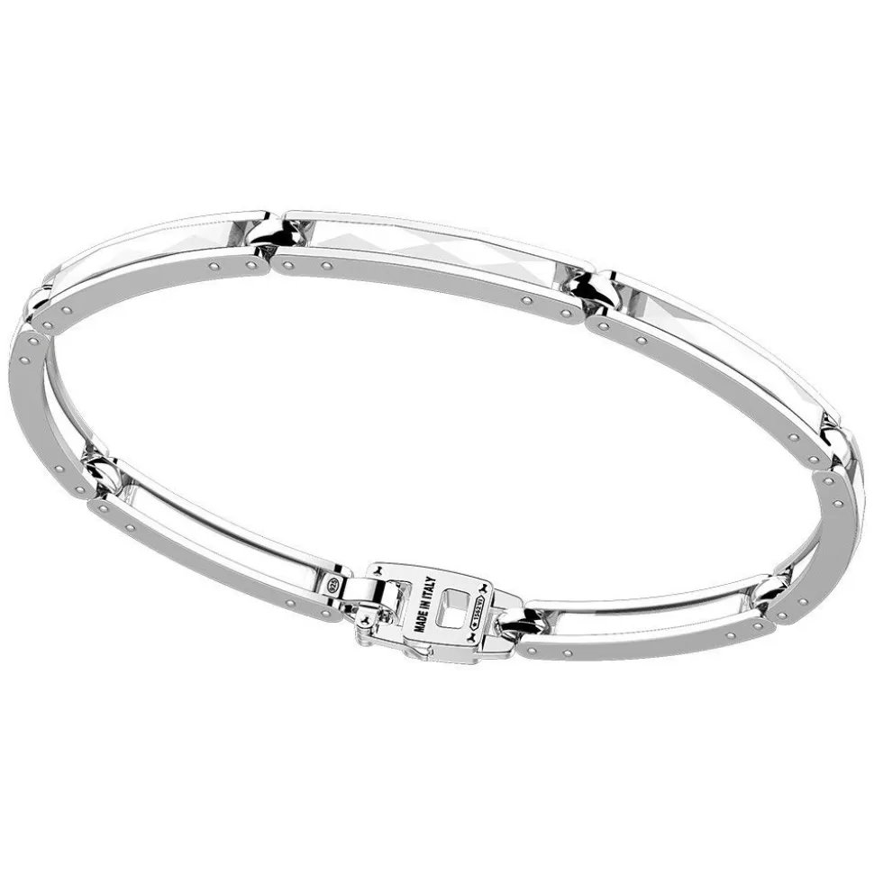 Zancan Bracelet Made From Silver And Ceramic.^Zancan Gioielli New