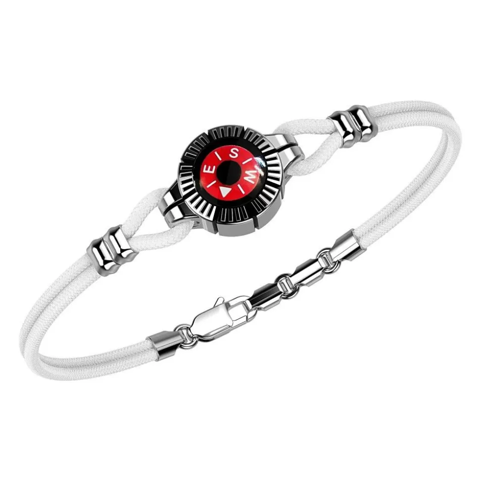 Zancan Silver Bracelet With Compass.^Zancan Gioielli Fashion
