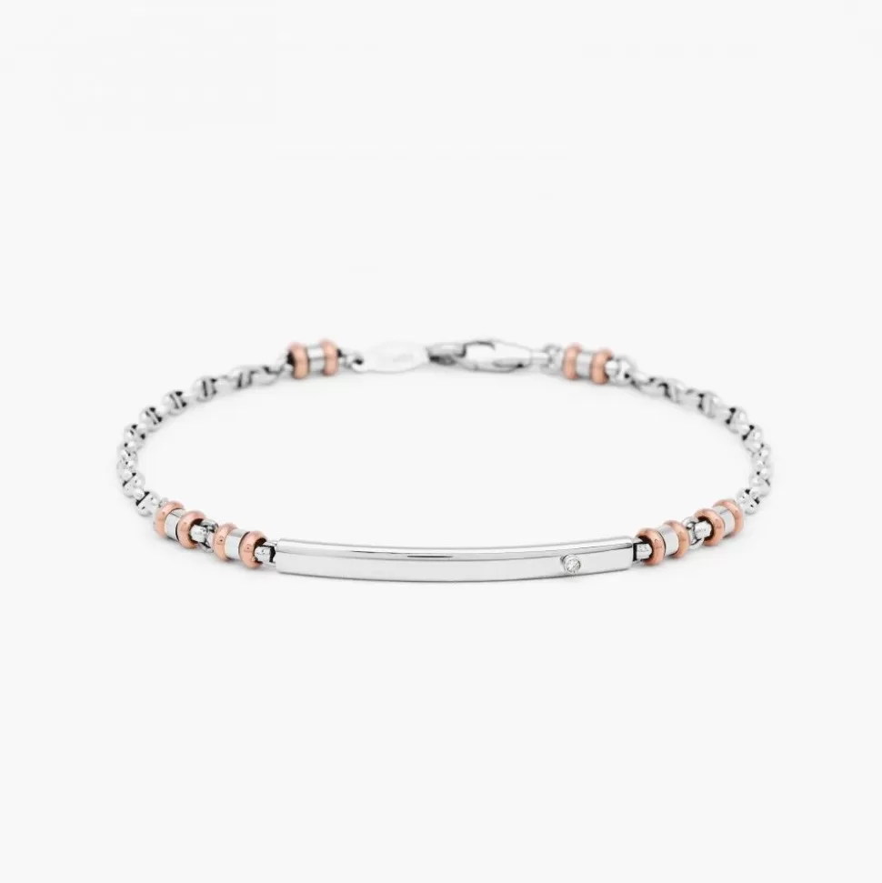 Zancan White Gold Bracelet With Diamond.^Zancan Gioielli Cheap