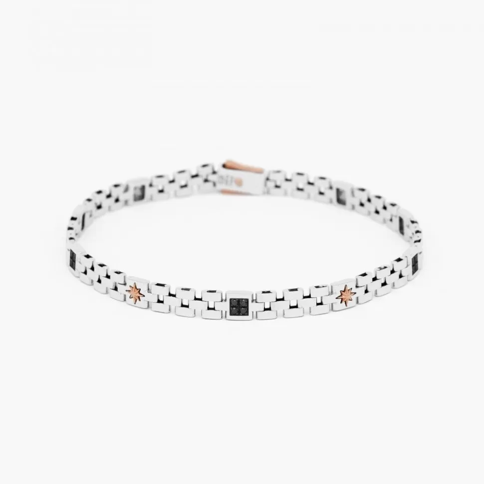 Zancan White Gold Bracelet With Diamonds.^Zancan Gioielli New