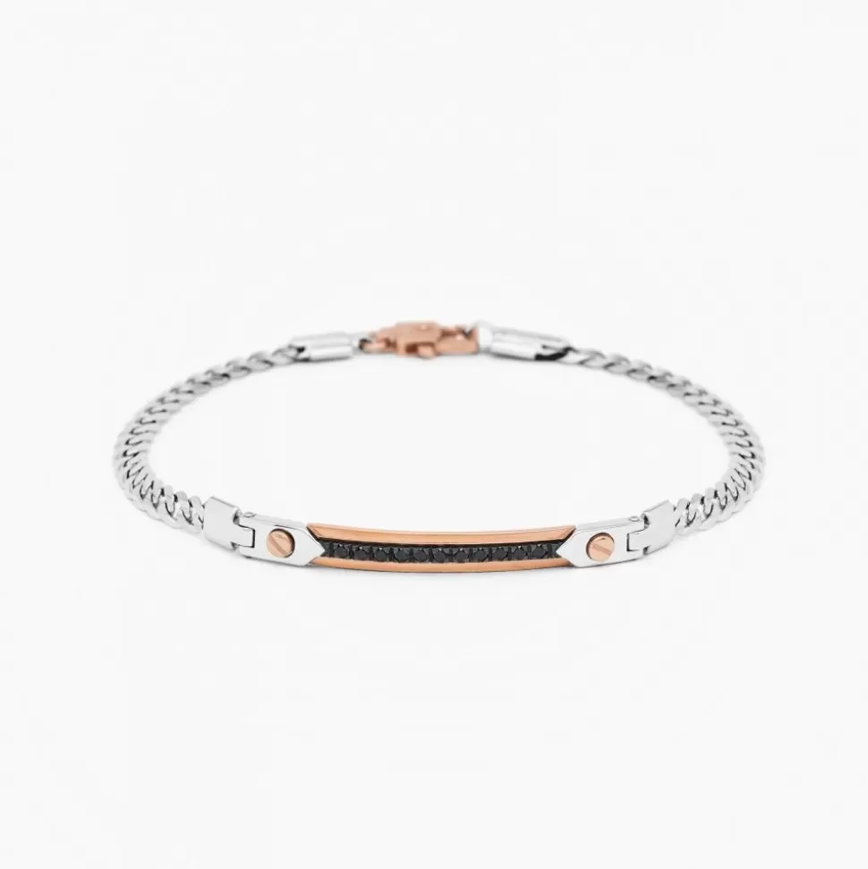 Zancan White Gold Bracelet With Diamonds.^Zancan Gioielli Online