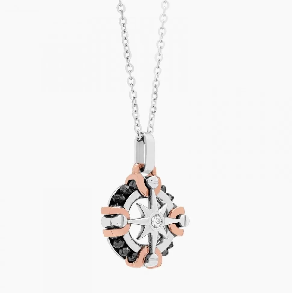 Zancan White Gold Necklace With Iconic Wind Rose.^Zancan Gioielli Best Sale