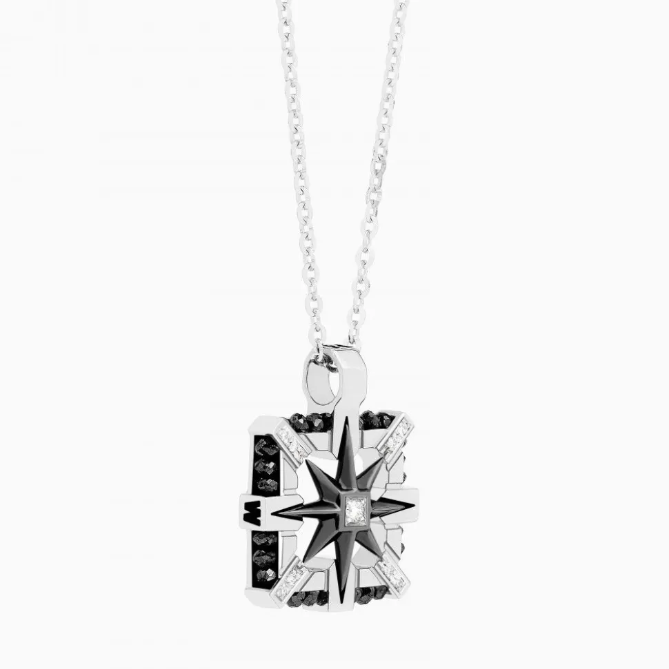 Zancan White Gold Necklace With Iconic Wind Rose.^Zancan Gioielli Best Sale