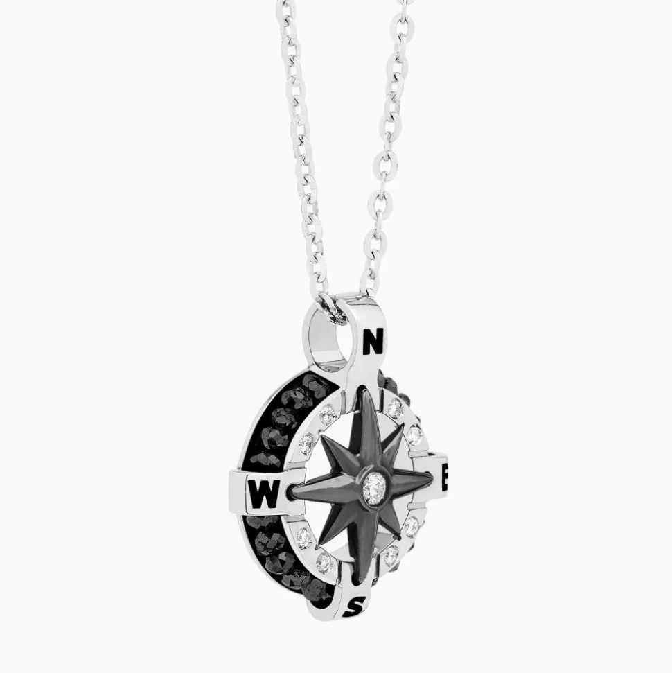 Zancan White Gold Necklace With Iconic Wind Rose.^Zancan Gioielli Cheap